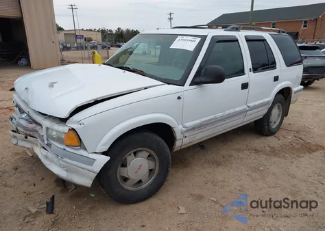 1997 GMC Jimmy Sls z USA, uszkodzony, nr VIN 1GKCS13W8V2517155